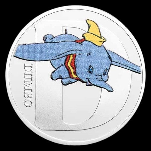Collectable Disney A-Z Collection Alphabet Letter: D is for Dumbo (1 of 1)