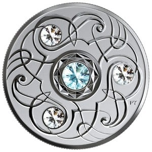 2020 Canada $5 Birthstones: March - Pure Silver Coin: 2020 Canada $5 Birthstones: March - Pure Silver Coin #PAPPS98513v15