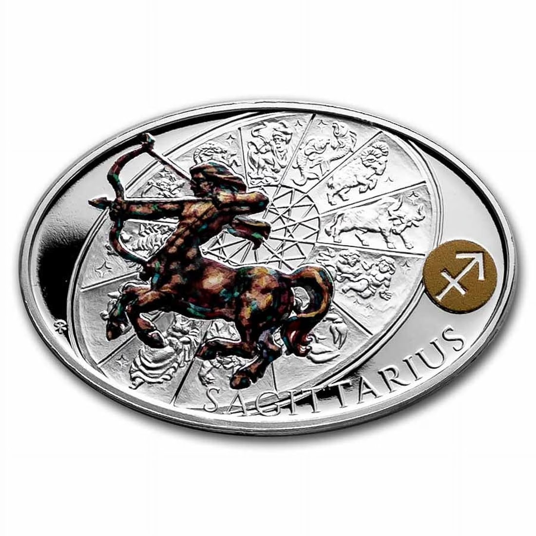 2021 Signs of the Zodiac ? 1 oz Silver Round: 2021 Signs of the Zodiac ? 1 oz Silver Round #PAPPS98410v15