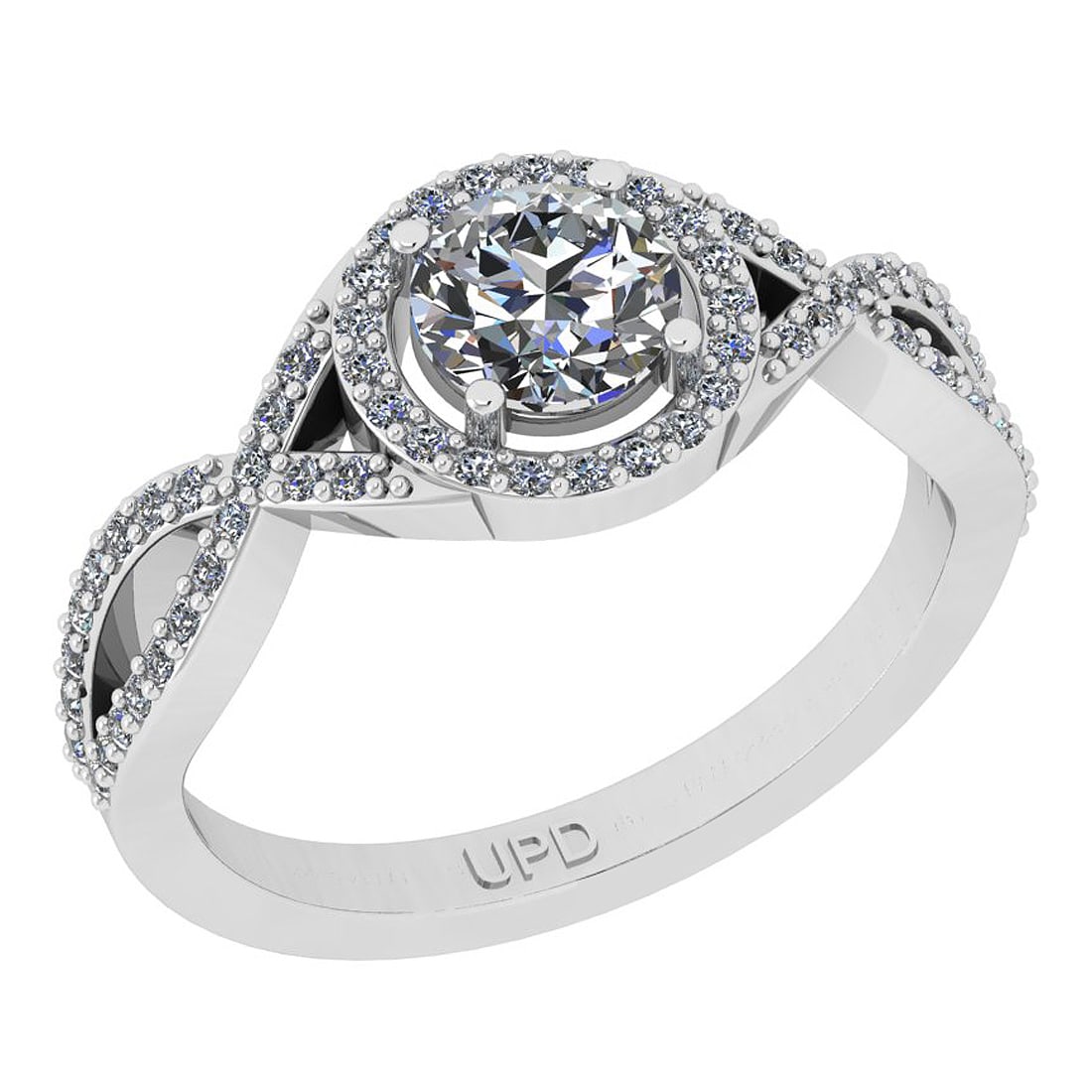 0.70 Ctw SI2/I1 Gia Certified Center Diamond 14K White Gold Ring: Center Diamond Weight : 0.45 Ctw ( Round Cut GIA Certified ) Center Diamond Color :-J-K Center Stone Setting : Prong Center Clarity : SI2/I1 Side Stone Weight Of Ctw 0.25 Ctw Side Stone Color : J-K St