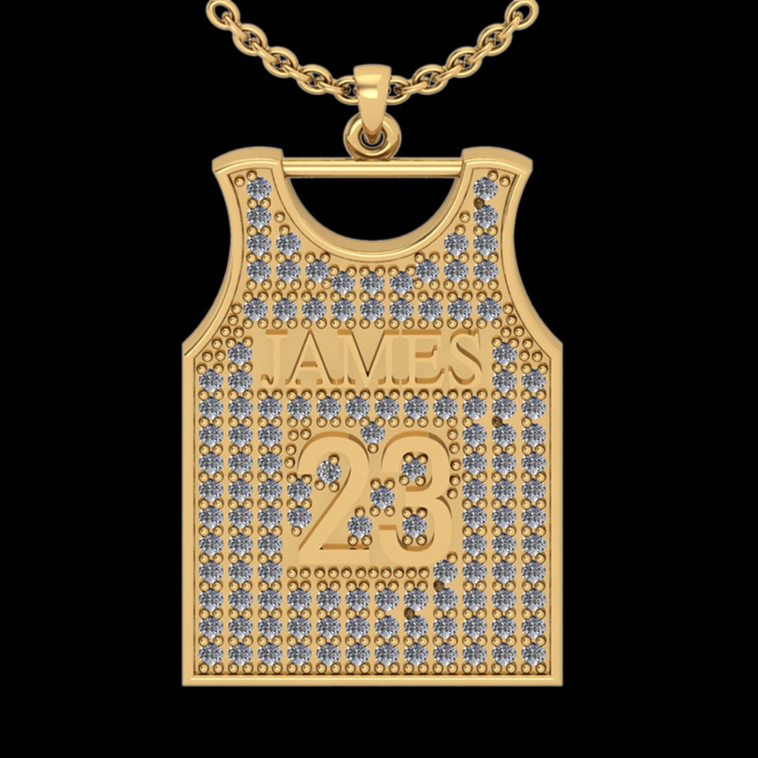 0.52 Ctw SI2/I1 Diamond 14K Yellow Gold Basketball theme Pendant Necklace: Total Diamond Weight : 0.52 Ctw (Round cut) Center Diamond Color :- G-H Center Clarity : SI2/I1 Stone Setting : Prong Metal Weight : Approx 4.90 Gram 14K Yellow Gold Basketball theme Pendant Necklace 
