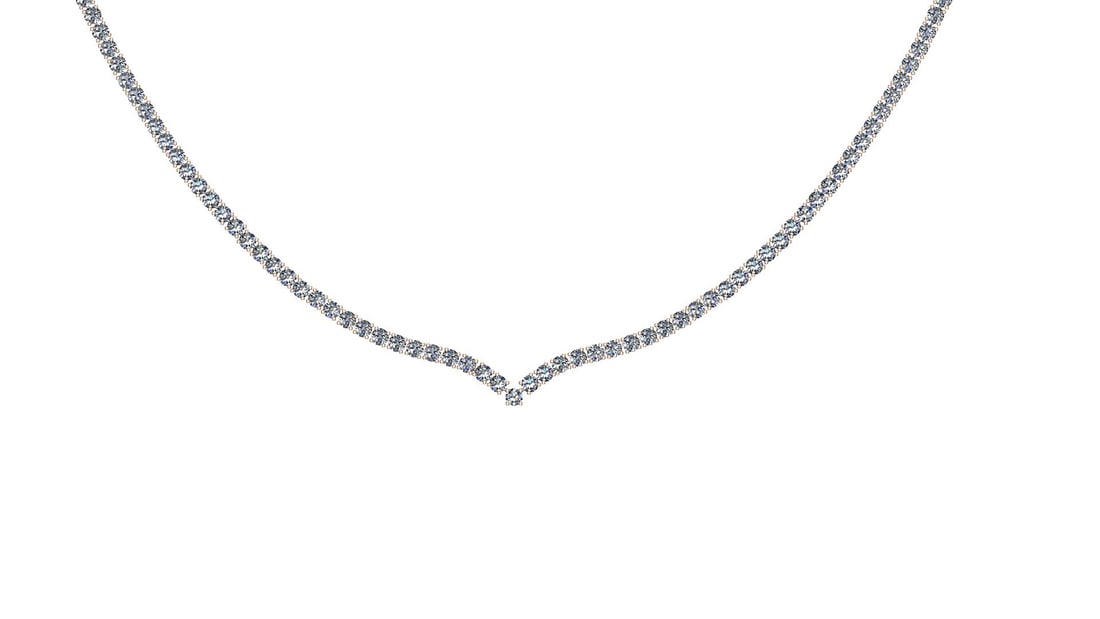 4.66 Ctw SI2/I1 Diamond 14K Rose Gold Necklace: Center Diamond Weight : 4.66 Ctw (Round Cut) Center Diamond Color :- J-K Center Clarity : SI2/I1 Stone Setting : Metal Weight : Approx 14.59 Gram 14K Rose Gold Necklace Size :-17 Inch T4-006-1.7N #PAP