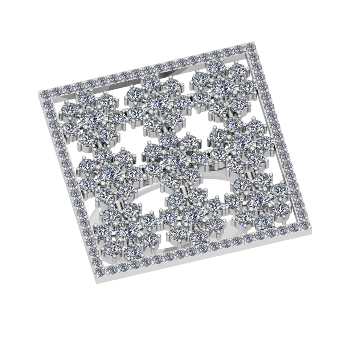 2.62 Ctw SI2/I1 Diamond 14K White Gold Vintage Style Ring: Total Diamond Weight : 2.62 Ctw (Round Cut) Color : J-K Setting : Prong Stone Clarity : SI2/I1 Metal Weight : Approx 6.20 Gram 14K White Gold Vintage Style Ring Current Ring Size is-6 #PAPPS91489v7