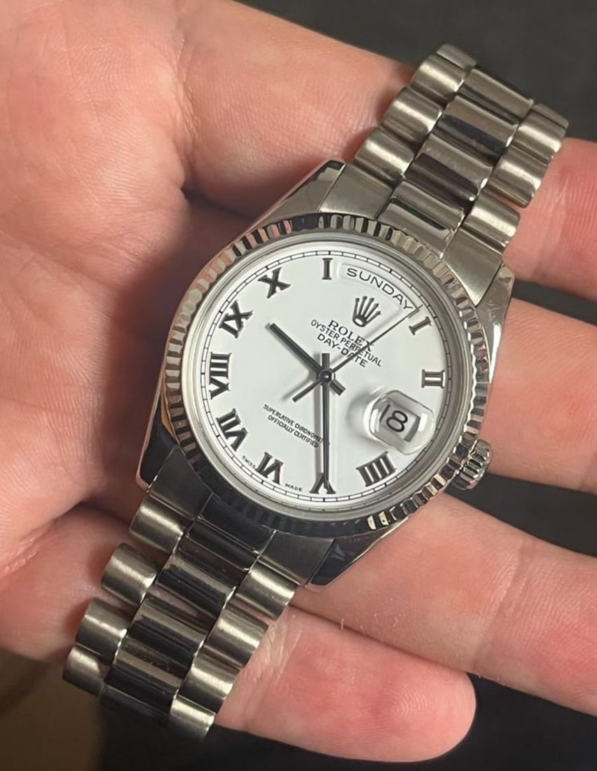 Rolex Daydate 118239 Comes with Box & Appraisal: Rolex Daydate 118239 Comes with Box & Appraisal #PAPPS12648v8