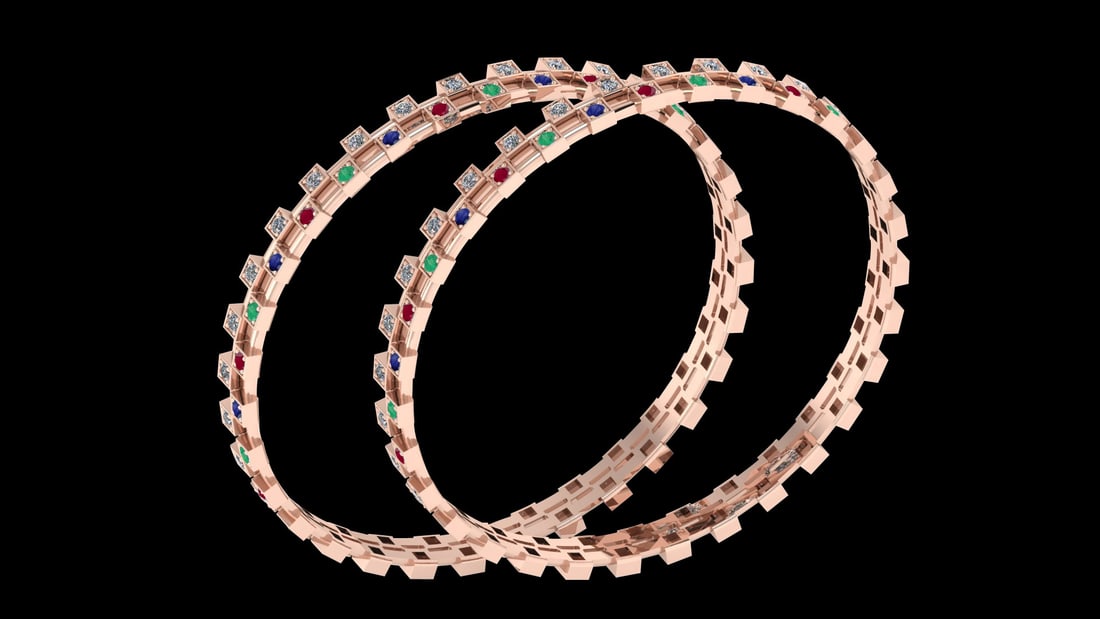 Certified 4.34 Ctw SI2/I1 Multi Emerald,Ruby,Sapphire And Diamond 14K Rose: Multi Stone Approx Weight: 2.17 Ctw (Round Cut) Multi Stone Color: Emerald,Ruby,Sapphire Multi Stone Setting: Prong Side Stone 2.17 Ctw Side Stone Color: J-K Stone Clarity: SI2/I1 Stone Setting: Prong