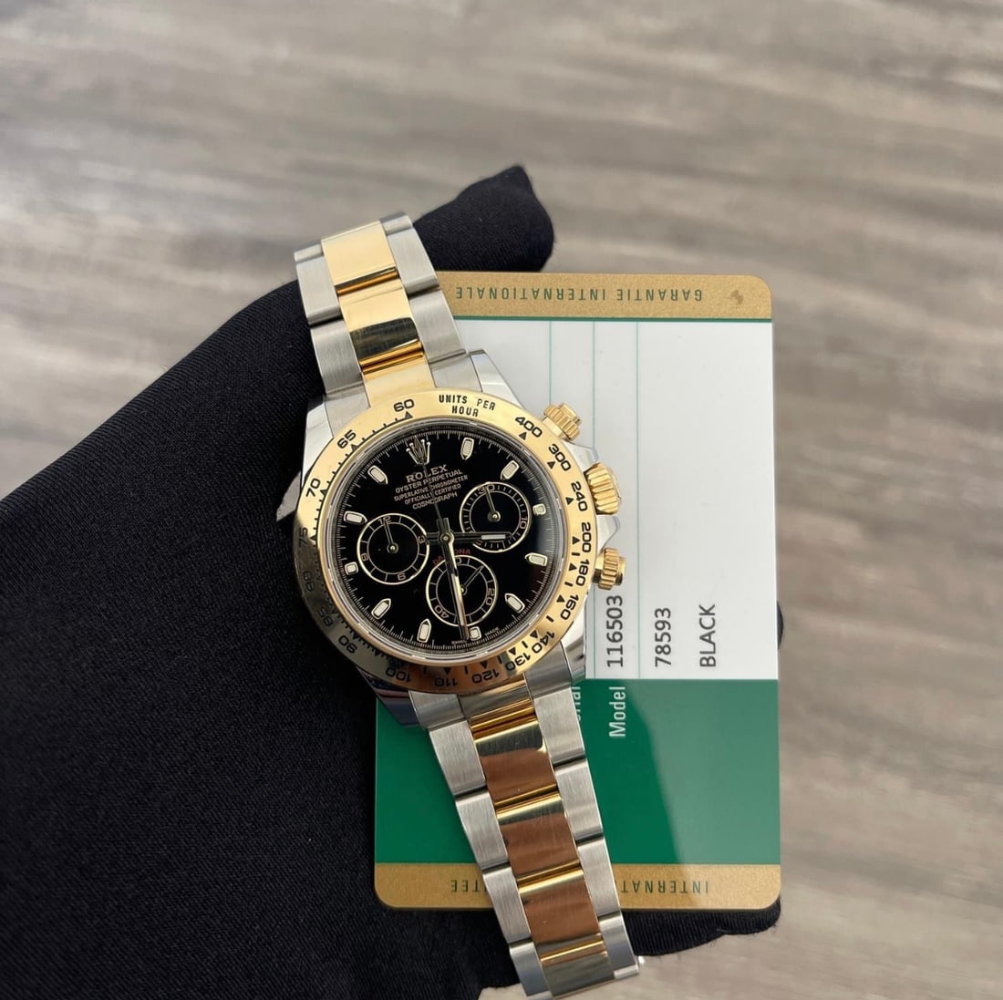 Rolex Two-Tone Daytona Ref. 116503 Comes with Box & Papers: Rolex Two-Tone Daytona Ref. 116503 Comes with Box & Papers #PAPPS19788v8