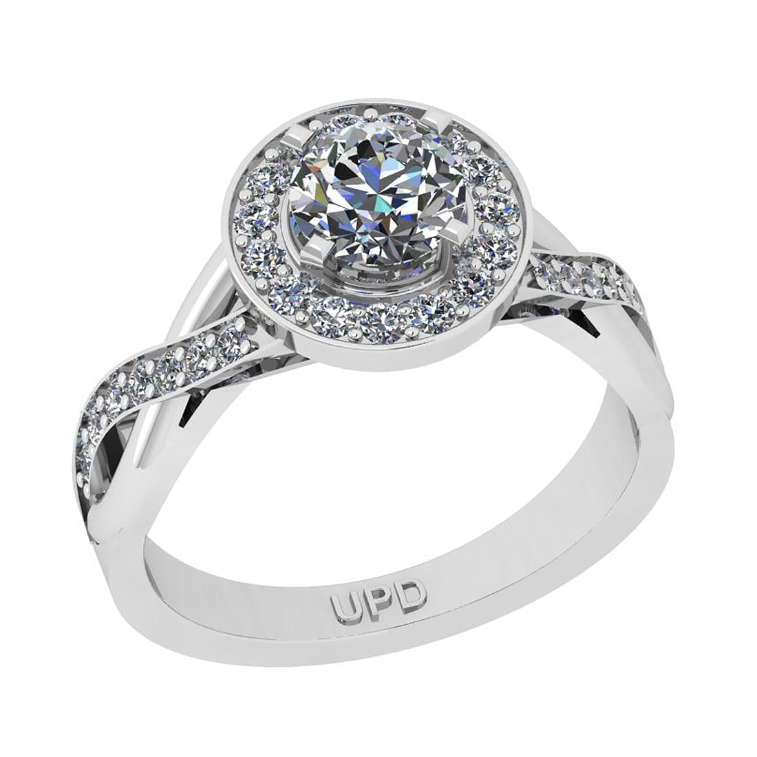 1.27 Ctw SI2/I1 Gia Certified Center Diamond 14K White Gold Ring: Center Diamond Weight : 0.75 Ctw ( Round Cut GIA Certified ) Center Diamond Color :-J-K Center Stone Setting : Prong Center Clarity : SI2/I1 Side Stone Weight Of Ctw 0.52 Ctw Side Stone Color : J-K St