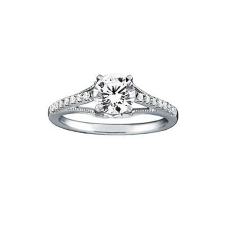 CERTIFIED 18KT WHITE GOLD 1.45 CTW J-K/VS-SI1 DIAMOND BRIDAL SET (1 of 1)