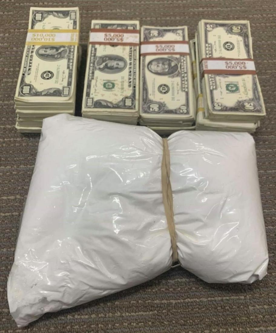 American Made (2017) - Bundles Of Prop Cash And Prop: American Made (2017) - Bundles Of Prop Cash And Prop Cocaine. Original set of 4 prop cash bundles and a bag of prop cocaine seen in the action crime film "American Made" (2017). The story of Barry Sea