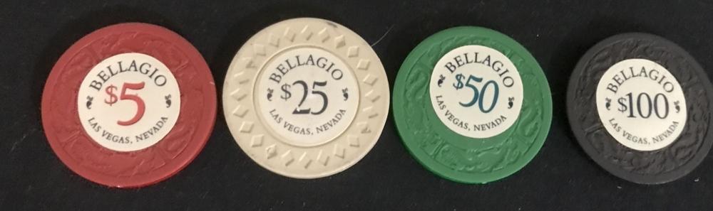 Ocean's Eleven (2001) - Collection of 4 Casino Chips (1 of 1)