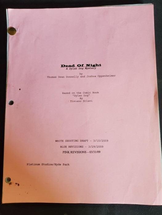 "Dead of Night" 2010 Script A Dylan Dog Mystery By: (1 of 1)