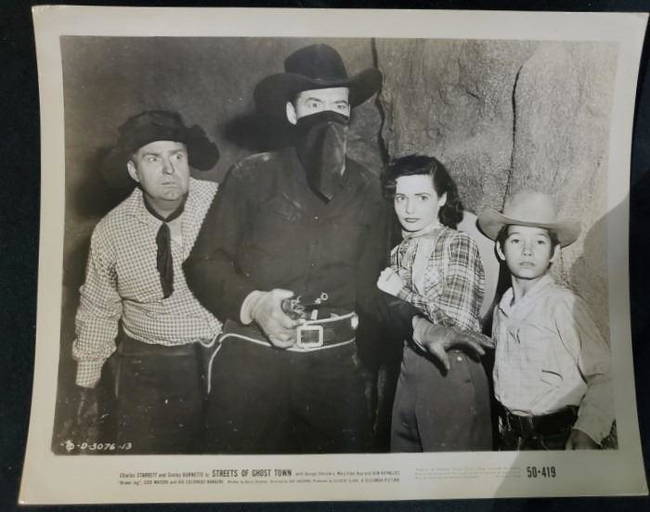 "streets Of Ghost Town" 1950 8x10 Production Still