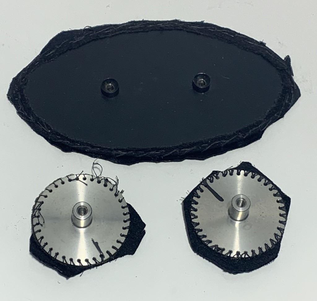 Batman Forever (1995) and Batman & Robin (1997) Batman: Batman Forever (1995) and Batman & Robin (1997) Batman Suit Chest Emblem And Cape Mounts. Original chest emblem suit and cape mounts. These came from the suits that weren't going to the archive and we