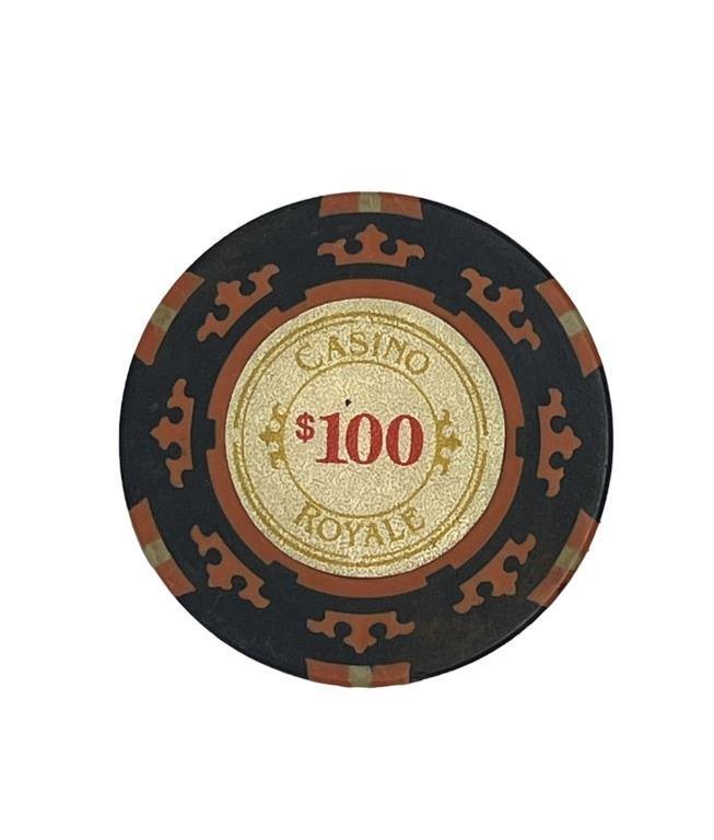 Casino Royale (James Bond 2006) - $100 Casino Chip (1 of 2)
