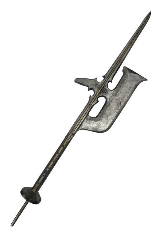 The Chronicles of Narnia: Prince Caspian (2008) - Pole Axe: The Chronicles of Narnia: Prince Caspian (2008) - Pole Axe.Original prop axe pole used in the high fantasy film 'The Chronicles of Narnia: Prince Caspian' (2008) co-written and directed by Andrew Adam