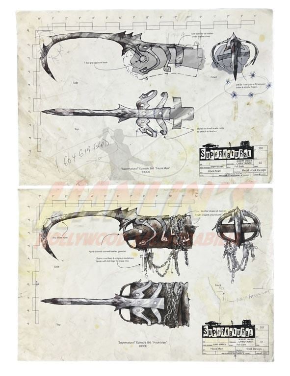 Supernatural (2005 - 2020) - Artwork - Hook Man 2 Pieces Season1 (1 of 1)