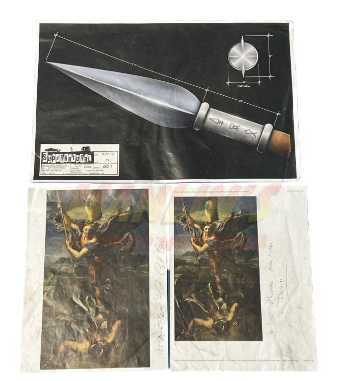 Supernatural (2005 - 2020) - Artwork - Lance of Michael Etc. 3 Pieces Episode 12-12+ (1 of 1)