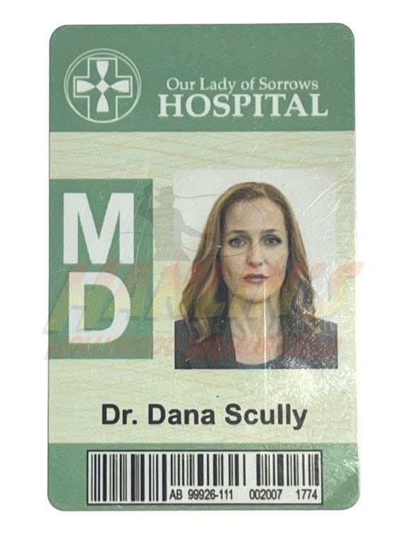 The X-Files (1993-) - Dana Scully's (Gillian Anderson) MD Badge (1 of 1)