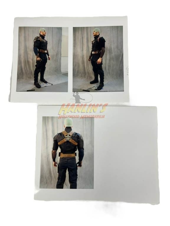 Avengers: Age of Ultron (2015) - Captain America Original Costume Design Photograph Set #2 (1 of 1)