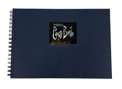 Corpse Bride (2005) - Crew Gift Book: Corpse Bride (2005) - Crew Gift Book.Very limited numbers of this book were produced.Original rare book given to the cast and crew of the Tim Burton directed stop-motion animated musical dark comedy '