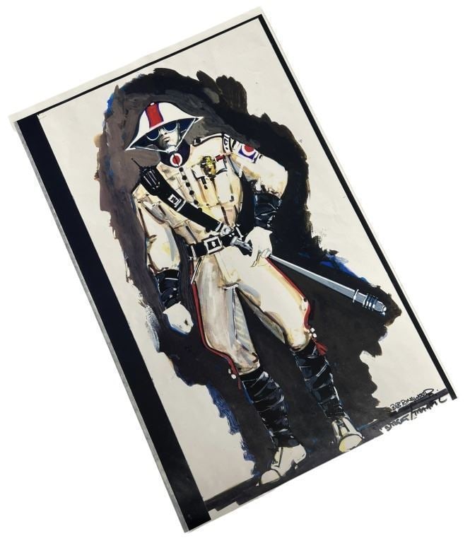 Demolition Man (1993) - Production Costume Design #1 (Owned by Producer Joel Silver): Demolition Man (1993) - Production Costume Design #1 (Owned by Producer Joel Silver).Measuring 11"x17".Original costume design (production print) from the production of the Marco Brambilla directed sc