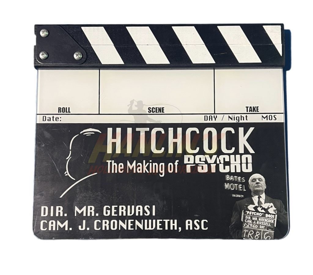 Hitchcock (2012) - Clapperboard: Hitchcock (2012) - Clapperboard.Original clapperboard from the production of the Sacha Gervasi directed biographical romantic drama film 'Hitchcock' (2012), which tells the story of the relationship b