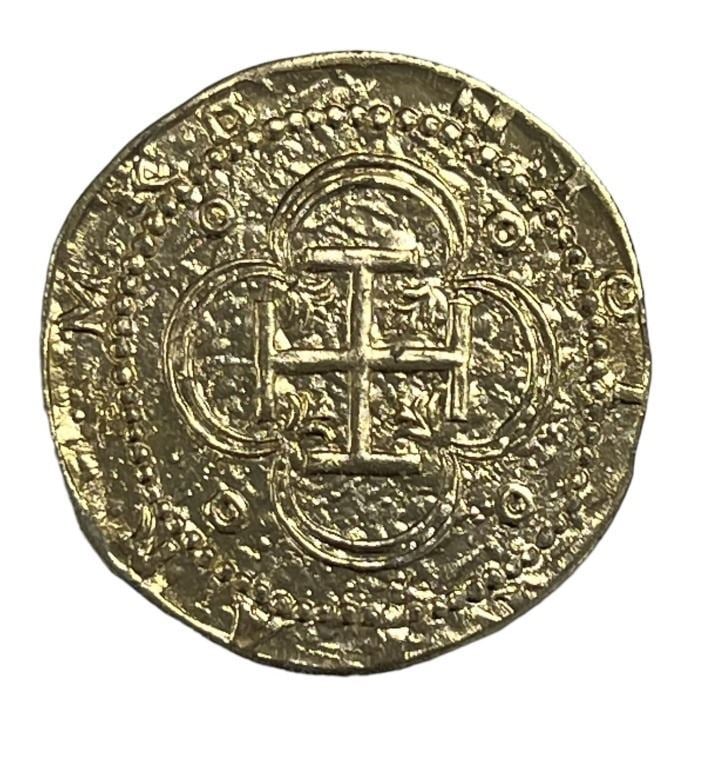 Pirates of the Caribbean: The Curse of the Black Pearl (2003) - Treasure Gold Doubloon Coin #2 (1 of 2)