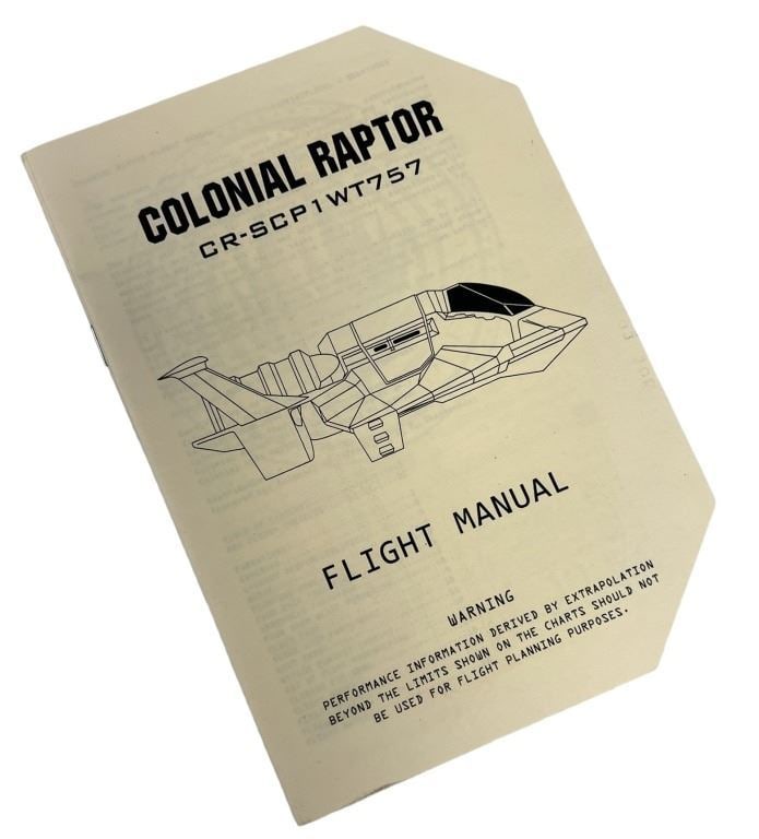 Battlestar Galactica (2004 - 2009) - Colonial Raptor Flight Manual (1 of 2)