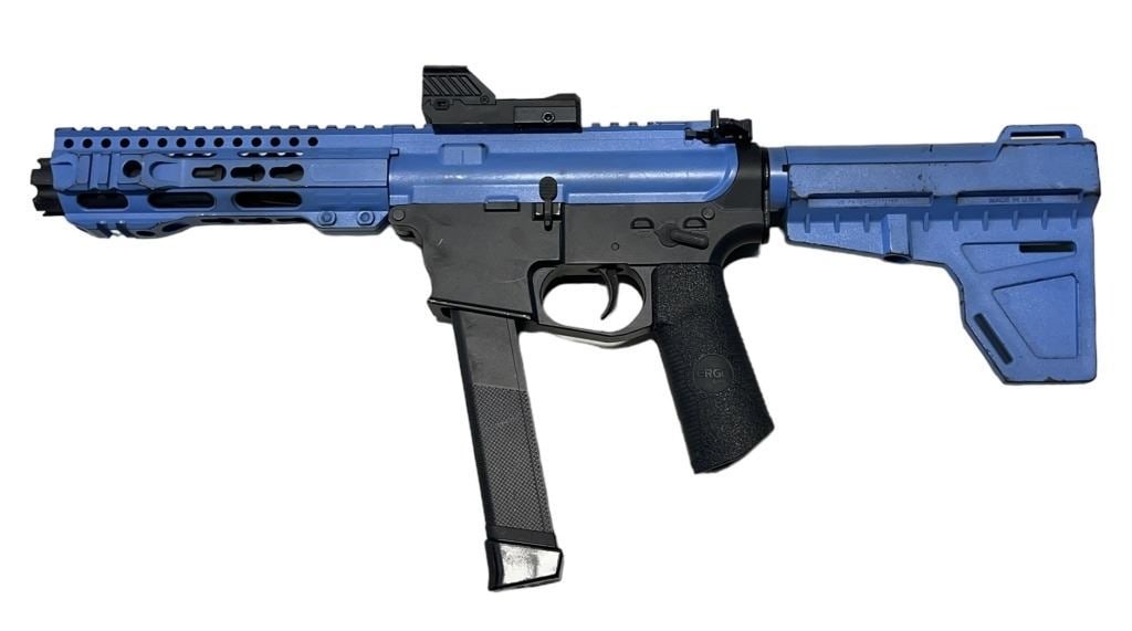 Breach (2020) - Prop Machine Gun: Breach (2020) - Prop Machine Gun.Original machine gun used in the production of the John Suits directed science fiction action horror film 'Breach' (2020), where in 2242 A.D., Earth is suffering an ex