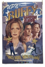 Buffy the Vampire Slayer (1996 - 2003) - Signed by 7 Poster (24x36)