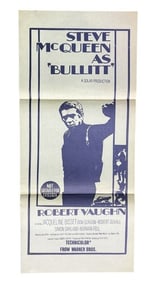 Bullitt (1968) - Poster (13" x 29 1/2")