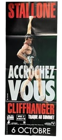 Cliffhanger' (1993) - French Poster (23 1/2" x 61 1/2")