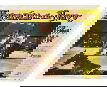 Francis in the Navy (1955) - Lobby Card (11" x 14") Clint Eastwood's First Lobby Card