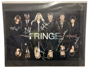 Fringe (2008 - 2013) - Signed by 6 Poster (14x18)