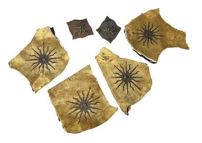 Game of Thrones (2011-2019) - Dorne Guard Costume Swatches and Leather Ornaments