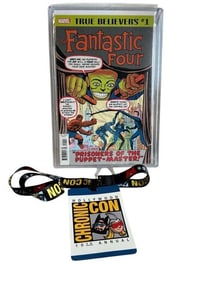 Jay and Silent Bob Reboot (2019) - Comic Book And Chronic Con Convention Pass/Lanyard
