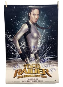 Lara Croft: Tomb Raider (2001) - Signed by 7 Poster (27x39)