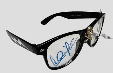 Major League (1989) Replica Glasses Signed by Charlie Sheen