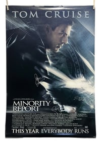 Minority Report (2002) - Signed by 3 Poster (27x39)