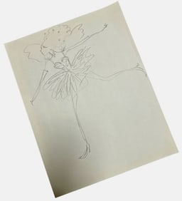 Once Upon a Time (2011-2018) - Costume Design Art #1 (Hand Drawn)