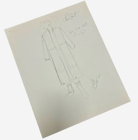 Once Upon a Time (2011-2018) - The Count Costume Design (Hand Drawn)