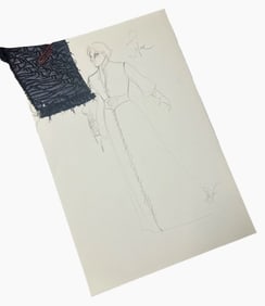 Once Upon a Time in Wonderland (2013-2014) - Jafar Costume Design (Hand Drawn & Signed)