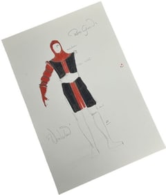 Once Upon a Time in Wonderland (2013-2014) - Red Guards Costume Design (Hand Applied Coloring)