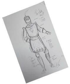 Once Upon a Time in Wonderland (2013-2014) - The White Knight (Benjamin Wilkinson) Costume Design