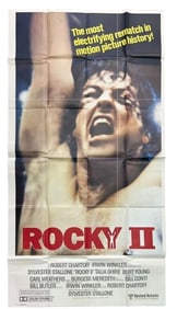 Rocky II (1979) - Rare 3-Sheet Poster (41" x 81")