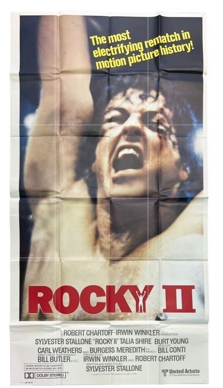 Rocky II (1979) - Rare 3-Sheet Poster (41" x 81") (1 of 1)
