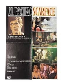 Scarface (1983) - Foreign Poster (" x ")