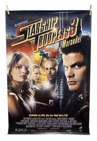 Starship Troopers 3: Marauder (2008) - Signed By 3 Poster (27x39)