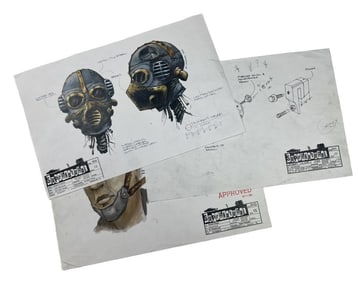 Supernatural (2005 - 2020) - Artwork Collection - Tin Man's Head, Head Restraint etc