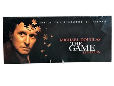 The Game (1997) - Cast & Crew Invite Ticket/Envelope